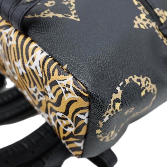 Louis Vuitton  Palm Springs Jungle PM Monogram Giant Canvas Backpack Black - Picture 9 of 13